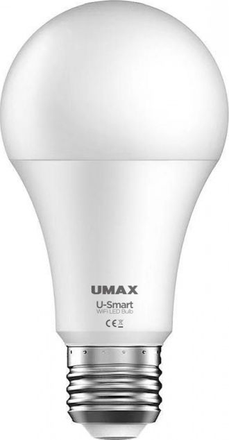 Llambë inteligjente Umax U-Smart Wifi, LED 8W, E27, multikolor