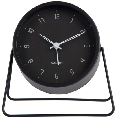 Orë me alarm Karlsson, e zezë