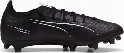 Këpucë futbolli Puma Ultra 5 Match FG MG 107687 02, për meshkuj, terren i thatë dhe sintetik, të zeza