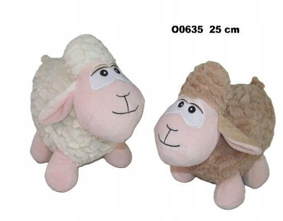 Lodër pelushi dele Sheep, 30cm, e bardhë