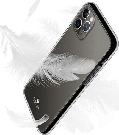 Kapak telefoni Mercury Jelly për iPhone 7 Plus / 8 Plus, xhel fleksibël, shumë i hollë, transparent