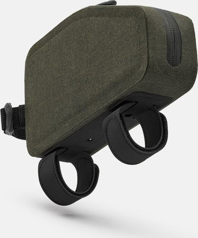 Çantë kornize biçiklete Brooks Scape Top Tube Bag, 1.5L, e papërshkueshme nga uji, Mud Green