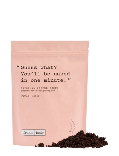 Skrab për trup Frank Body Original Coffee, 200g