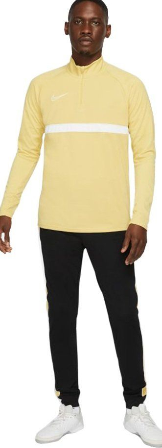 Спортски панталони Nike Dri Fit Academy Track CZ0971, за мажи, тесни, црни со жолта
