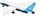 Lodër ndërtimi COBI Boeing 787 8 Dreamliner, avion pasagjerësh, model për koleksionistë, shumëngjyrësh