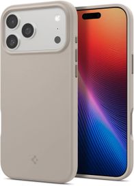 Mbulesë telefoni Spigen Silicone Fit MagSafe, për iPhone 17 Pro, silikoni, ngjyrë gri Stone