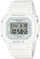 Orë digjitale për femra Casio Baby-G, e bardhë