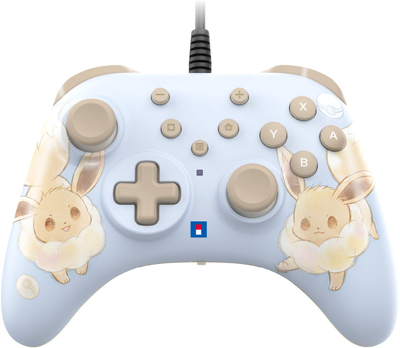 Gamepad Hori Cloud Blue NSX-083E, me kabllo, për Nintendo Switch, blu