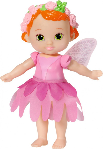 Kukull zanash BABY born Storybook Fairy Rose, 18cm, me krahë lëvizës, me aksesorë, rozë