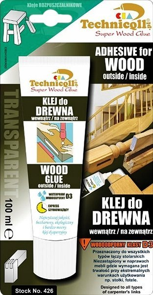 Ngjitës druri Technicqll Wood Glue D3, 30 ml, që s’e ha lagështia