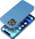 Këllëf telefoni Forcell Silicone Lite për iPhone 13, silikon, blu