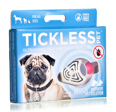 Pajisje ultratingujse kundër parazitëve Tickless Pet, për mace dhe qen, bezhë