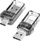 Adapter Bluetooth LogiLink BT0054, USB 3.2, USB A dhe USB C, transparent