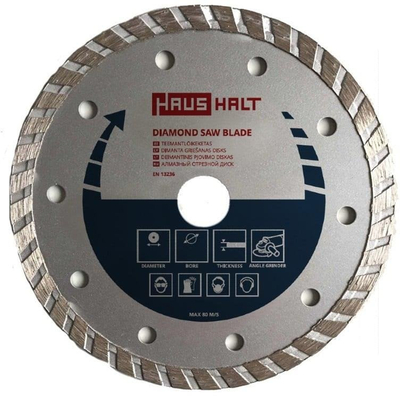 Disk prerës Haushalt Turbo Blade Simile, 125mm, 2.4mm, pa ngjyrë
