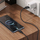 Kabllo USB Hoco X90, USB A në USB C, 3A, 1m, e zezë