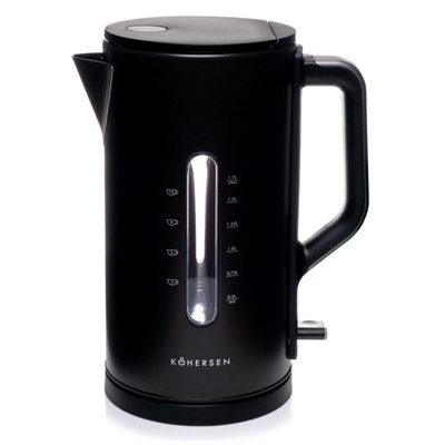 Ibrik elektrik Kohersen Modern Matt A451, 1.7L, 3000W, i zi mat