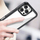 Mbrojtëse telefoni Outer Space Case për iPhone 16 Pro Max, kornizë e verdhë, e zezë