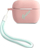 Mbrojtëse silikoni Guess Vintage për AirPods Pro, rozë / gjelbër