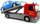 Lodër kamion Welly Scania P320, die-cast, shkallë 1:57, i kuq