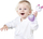 Loderë rattle ZA3087B Bunny, muzikore me drita, 15 cm, shumëngjyrëshe
