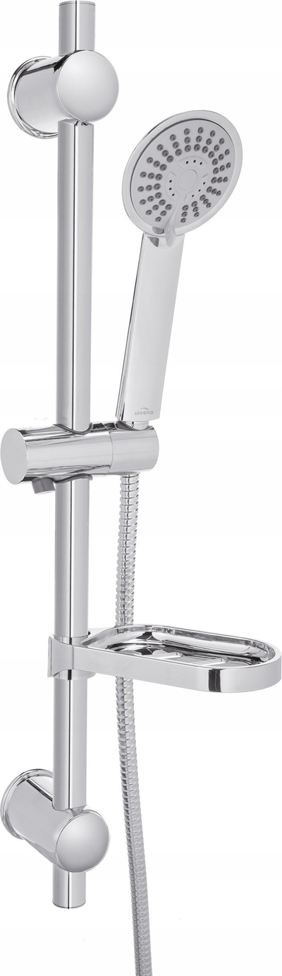 Set dushi Invena Fresco AU-86-NAT, 3 funksione, shinë 65cm, krom