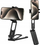 Tripod mini fleksibël Xrec SB2801, mbajtës për telefon, i zi