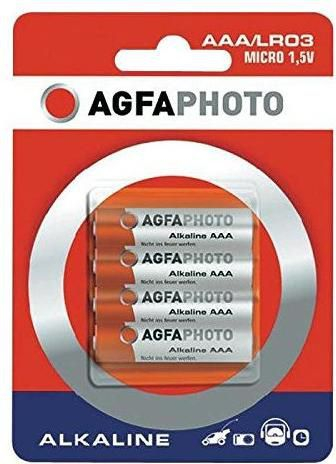 Bateri AgfaPhoto AAA / R03, 4 copë