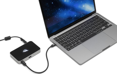 Kabllo OWC Thunderbolt USB‑C, 0.3 m, 40Gbps, e zezë