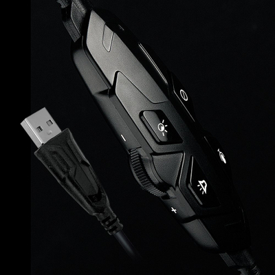 Слушалки за гејминг Veho Alpha Bravo GX-2, UBU 7.1 Surround, со микрофон, црни