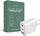 Karikues muri Mobile Origin MO13 GaN, 40W, 1x USB A 2x USB C, i bardhë