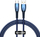 Kabllo USB Baseus Glimmer USB A në USB C, 100W, 1m, blu