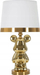 Lampë tavoline Mauro Ferretti Bear, Ø30 x 54 cm, 1 x E27 40W, ari