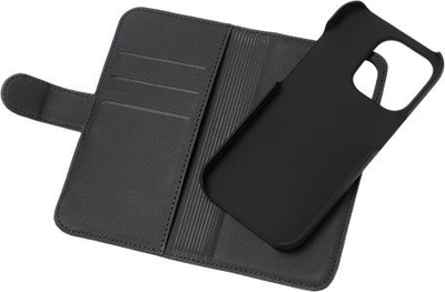 Këllëf-portofol DELTACO për iPhone 14 Pro Max, me vende për karta, i zi