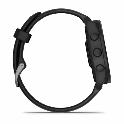 Ora inteligjente Garmin Forerunner 165 Music, GPS, AMOLED, e zezë