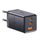 Karikues muri Baseus GaN5 2x USB-C + USB, 65W + kabllo 1m (gri)