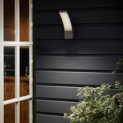 Aplikë muri e jashtme Philips Splay LED, 4000K, antracit
