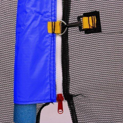 Trampolinë për kopsht SkyRamiz 305cm, me rrjetë mbrojtëse, mban deri 160kg, blu