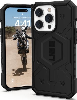 Kapak telefoni UAG Urban Armor Gear Pathfinder për iPhone 14 Pro, me MagSafe, i zi