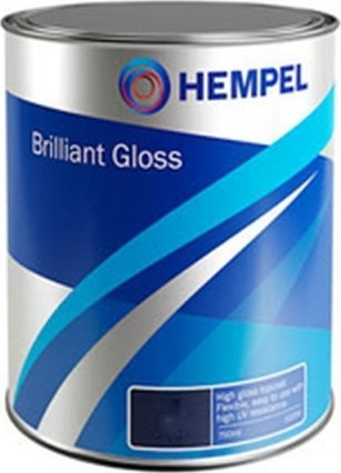 Bojë e ndritshme Hempel Brilliant Gloss Topcoat, 750 ml, alkide, shkëlqim i lartë