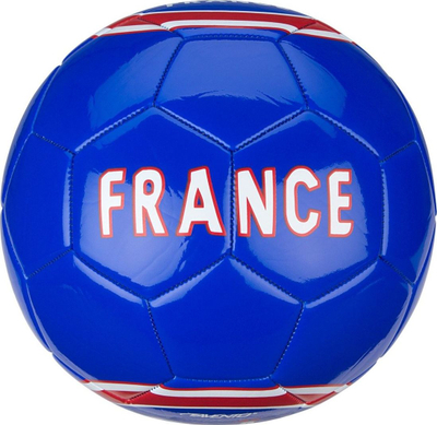 Top futbolli Avento Glossy World Soccer France, nr. 5, PVC, blu kobalt