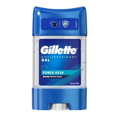 Antiperspirant/Xhel për meshkuj Gillette Power Rush, 70 ml