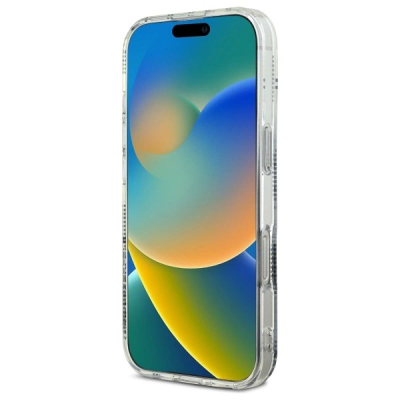 Futrollë telefoni Karl Lagerfeld KLHCP16LHKLPKHT për iPhone 16 Pro 6.3", transparente