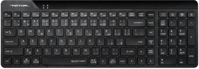 Tastierë A4tech FStyler FBK23 AS, wireless Dual Mode Bluetooth 2.4G, layout CZ, e zezë