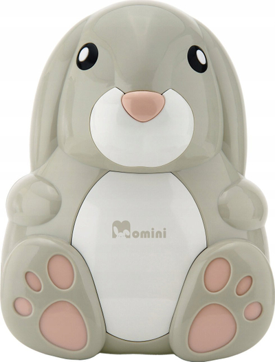 Nebulizатор пневматски Momini NebuBunny, за деца и возрасни, голем резервоар, бел