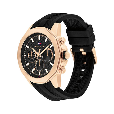 Orë për meshkuj Tommy Hilfiger Lars 1710650, e zezë