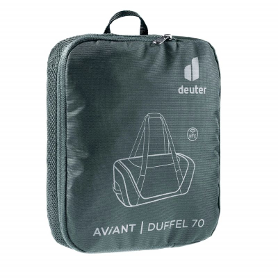 Çantë sportive Deuter AViANT Duffel 70, 70L, materiale të qëndrueshme, jeshile e errët