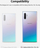 Kapak telefoni Ringke Air S për Samsung Galaxy Note 10 Plus, TPU i butë, shumë i hollë, gri livando