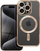 Futrollë telefoni OEM Electro Case për iPhone 15 Pro, me MagSafe, ngjyrë gold