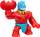 Figura aksioni Heroes of Goo Jit Zu Smash Strikers Versus Pack, Tyro vs Rock Jaw, set për fëmijë 5+