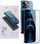 Xham mbrojtës Nillkin 2-in-1 HD për iPhone 12 Pro, full cover, i zi